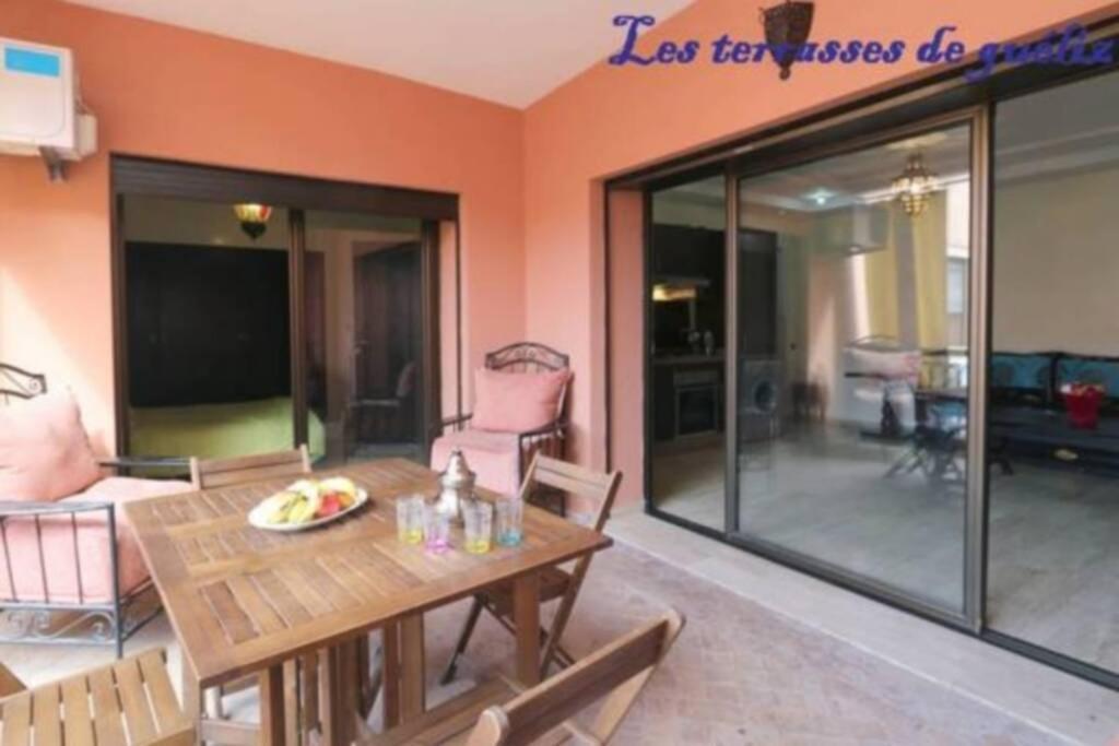 Les Terrasses De Gueliz Lägenhet Marrakesh Exteriör bild