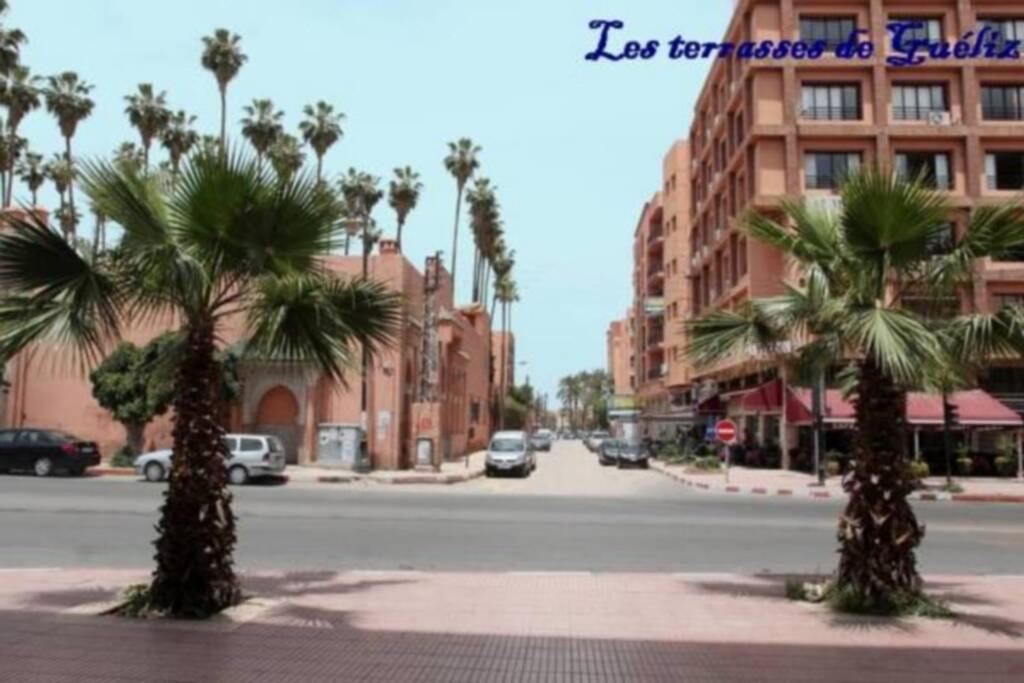 Les Terrasses De Gueliz Lägenhet Marrakesh Exteriör bild