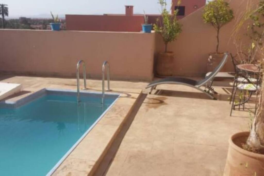 Les Terrasses De Gueliz Lägenhet Marrakesh Exteriör bild
