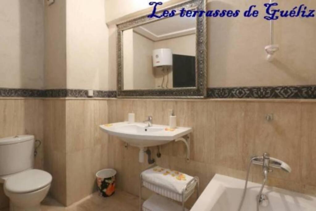 Les Terrasses De Gueliz Lägenhet Marrakesh Exteriör bild