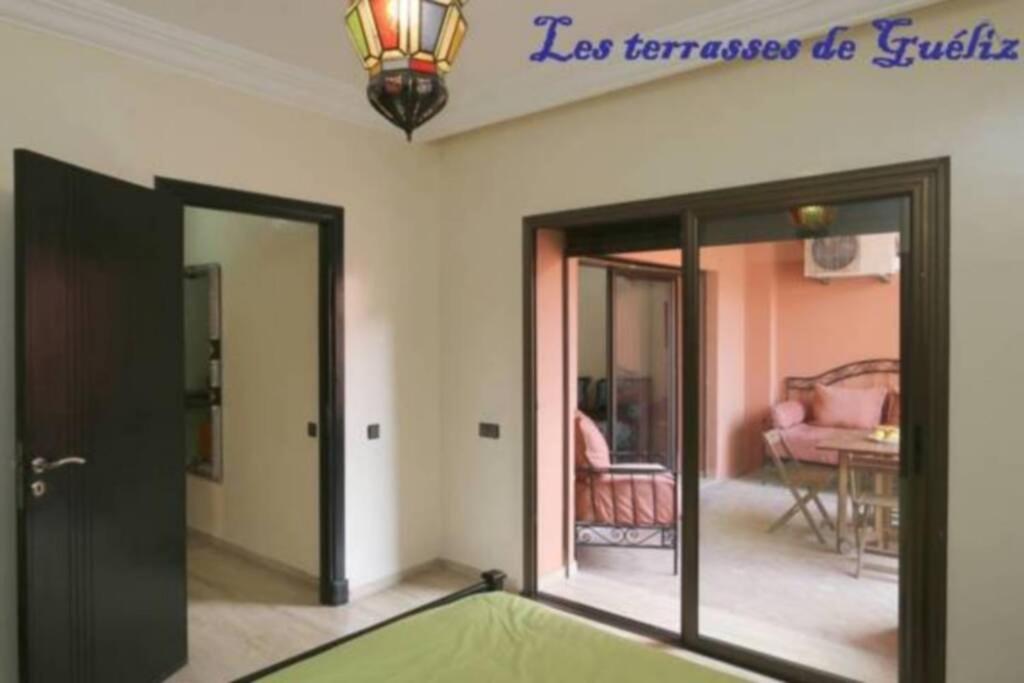 Les Terrasses De Gueliz Lägenhet Marrakesh Exteriör bild