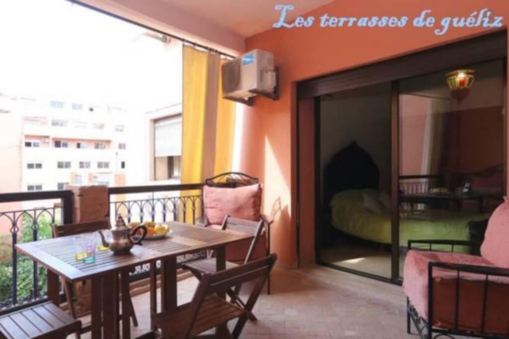Les Terrasses De Gueliz Lägenhet Marrakesh Exteriör bild